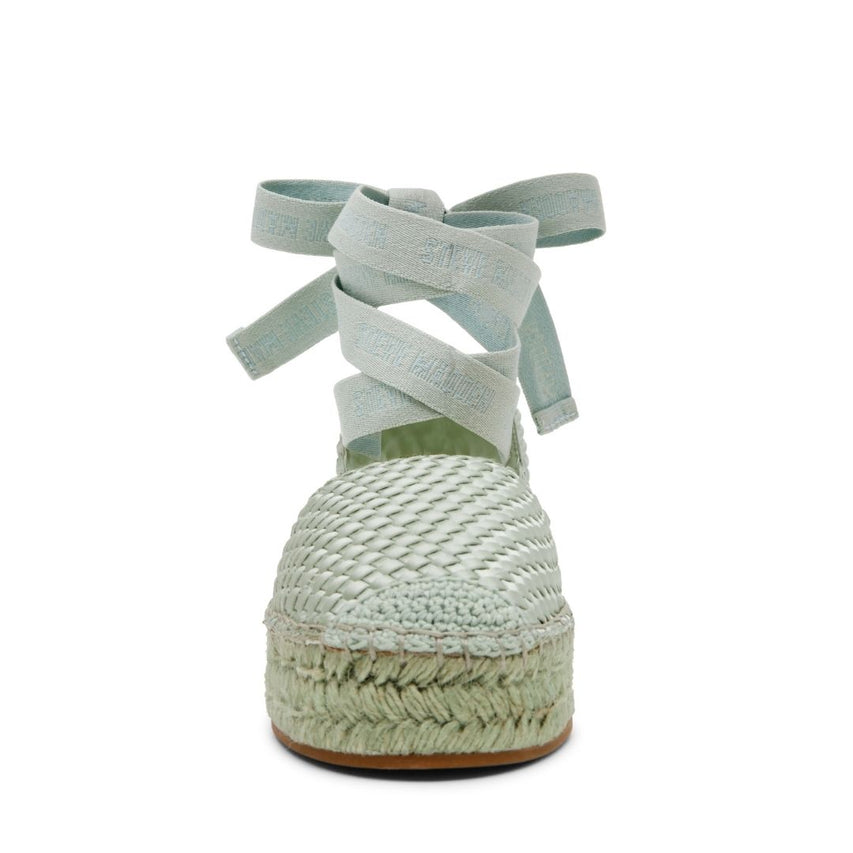 Craize Mint Satin Alpargatas para Mujer