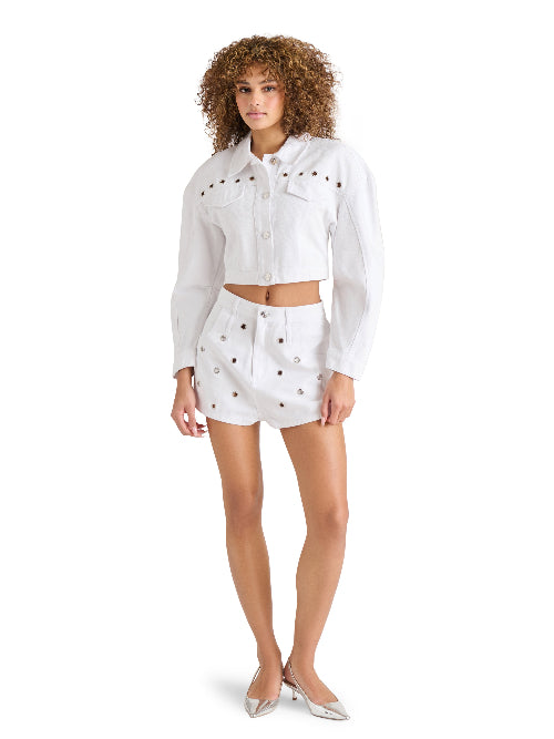 Damiani Jacket White Chamarra Blanca para Mujer