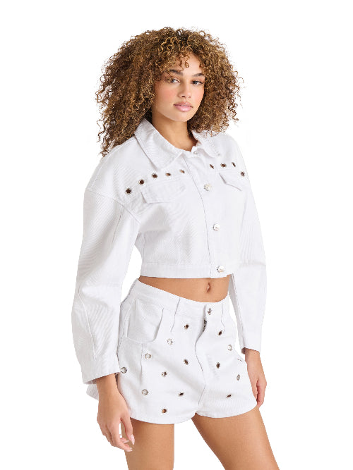 Damiani Jacket White Chamarra Blanca