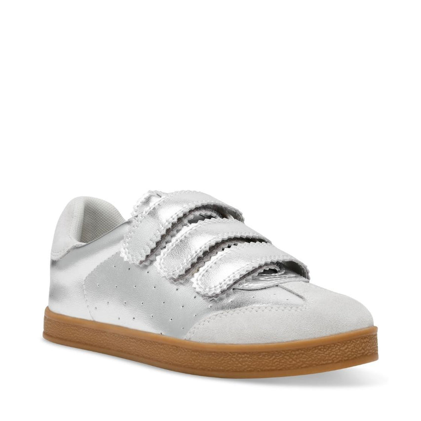 Daybreak Silver Action Leather Tenis de Piel Plateados