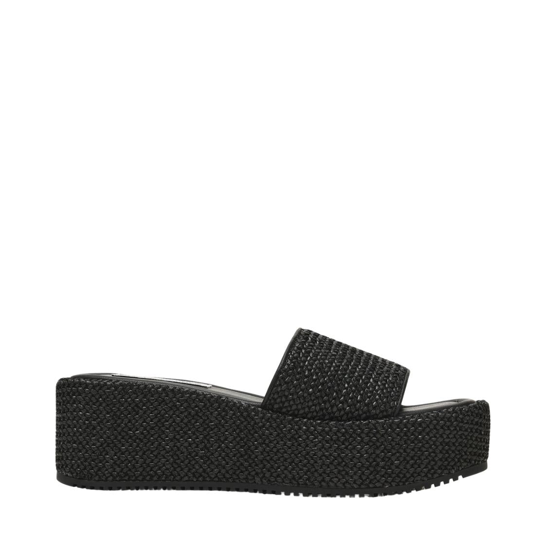 Decor Black Raffia