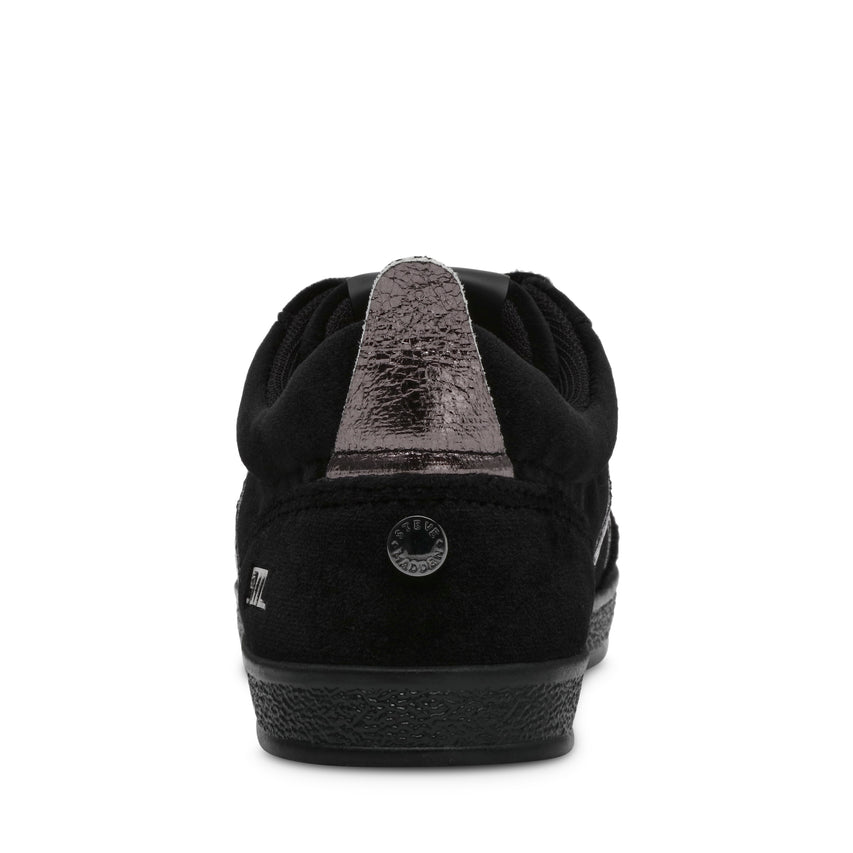 Degree Black Velvet Tenis Negros para Mujer