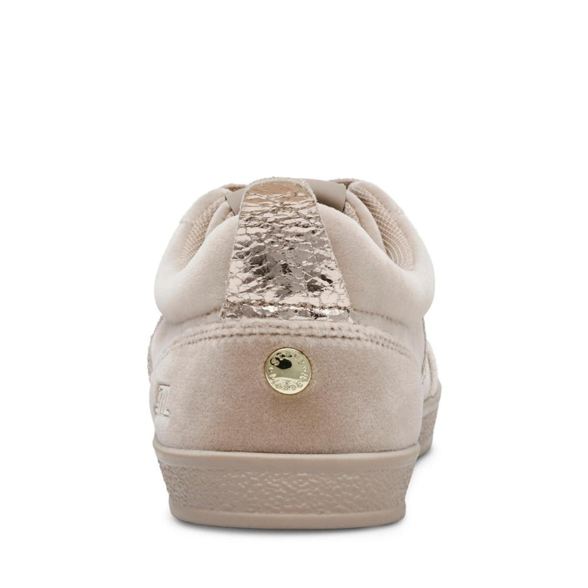 Degree Blush Velvet Tenis Beige para Mujer