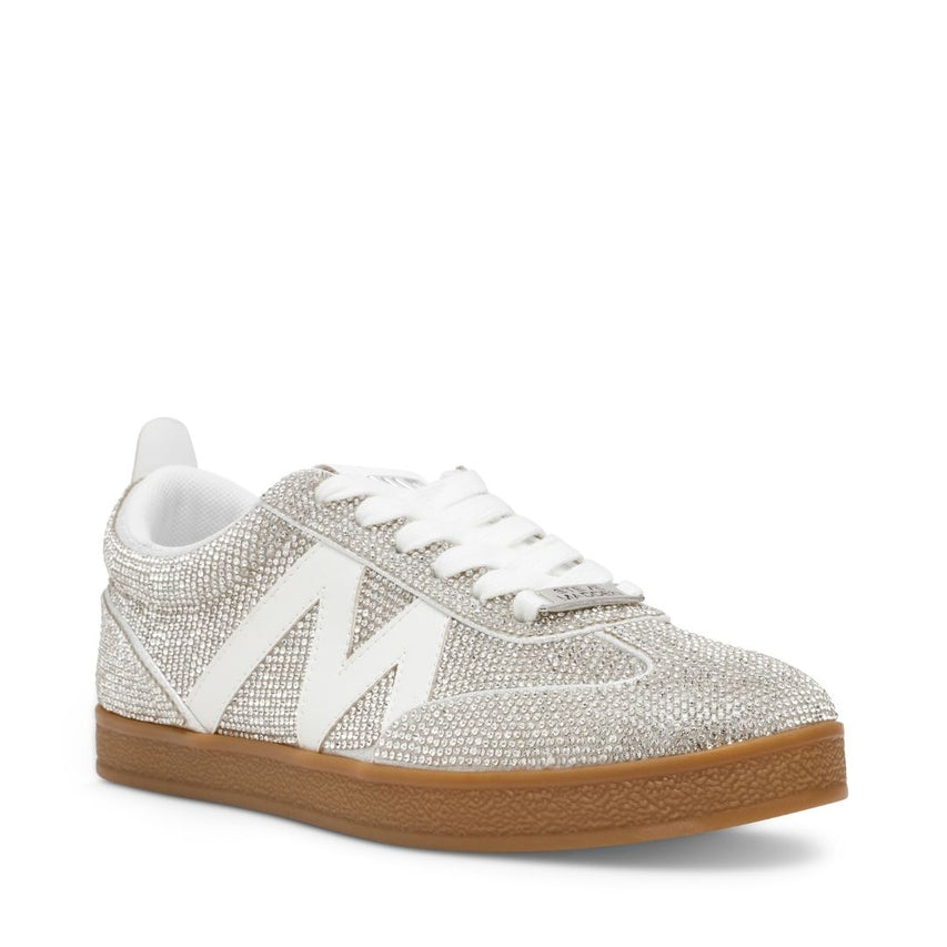 Degree-r Silver Tenis Plateados con Brillos