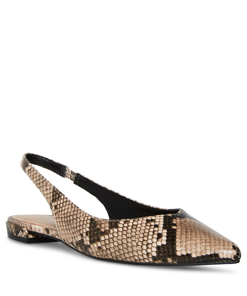 Delaneyy Multi Snake Flats con Estampado Tipo Serpiente