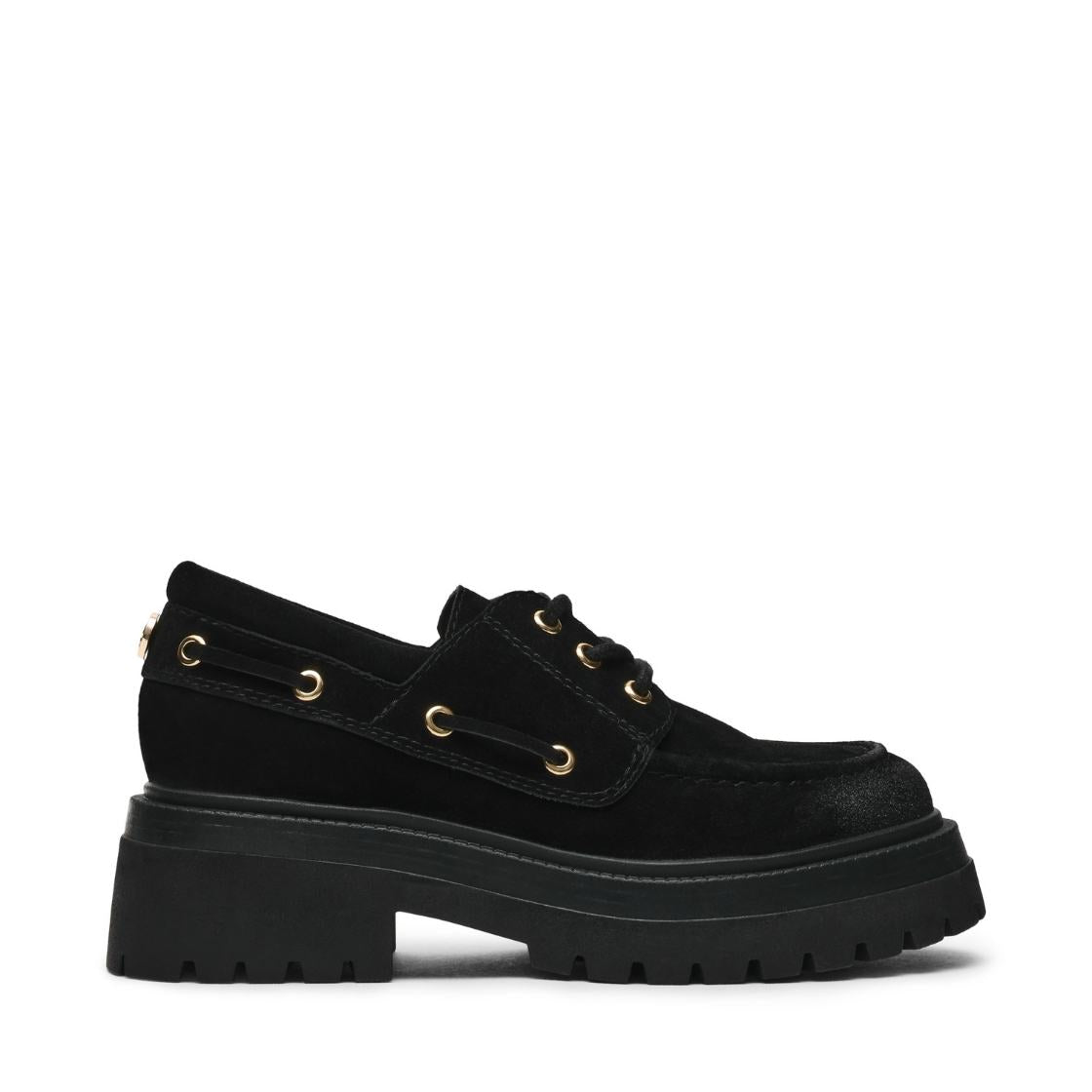 Detroit Black Suede