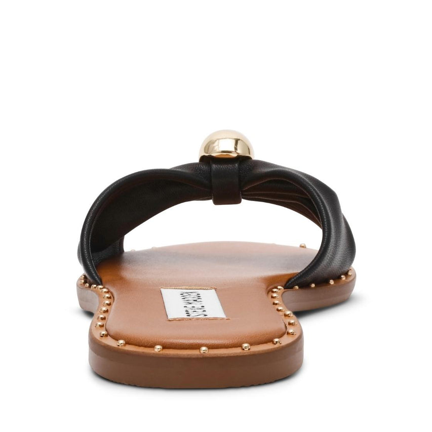 Dipsy Cn Black Leather Sandalias Negras para Mujer