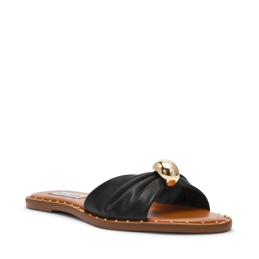 Dipsy Cn Black Leather Sandalias Negras