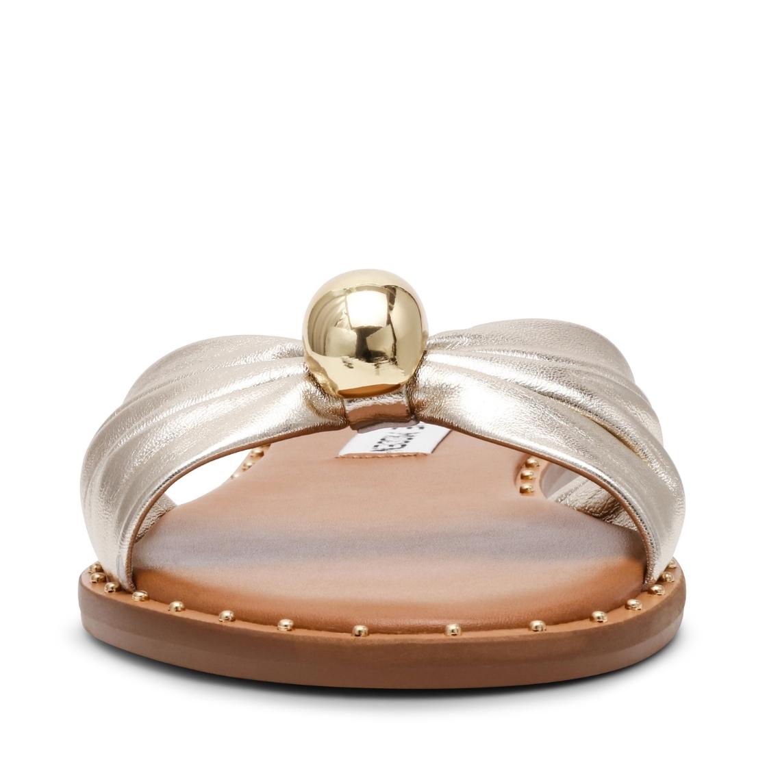 Dipsy Cn Gold Leather Sandalia para Mujer