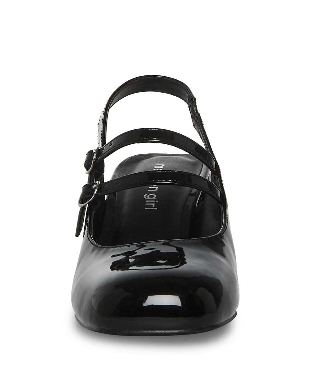 Doll Black Patent Tacones para Mujer