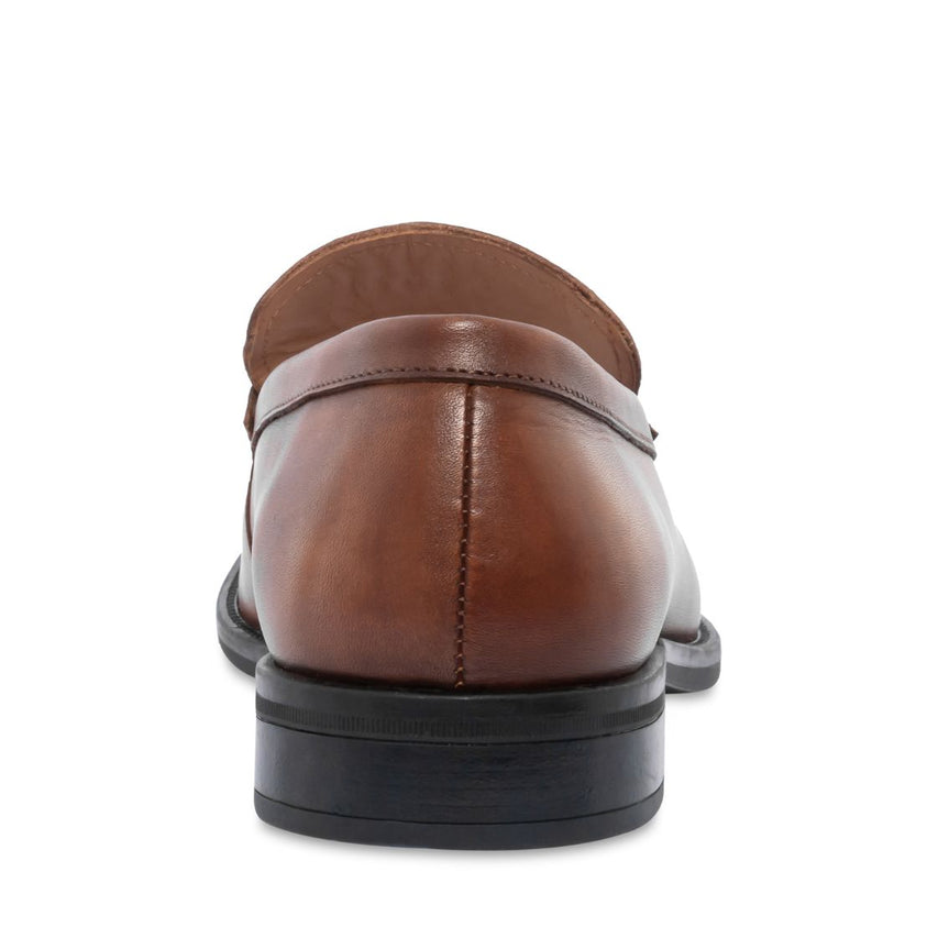 Duncon Tan Leather Zapatos de Vestir de Piel Cafes para Hombre