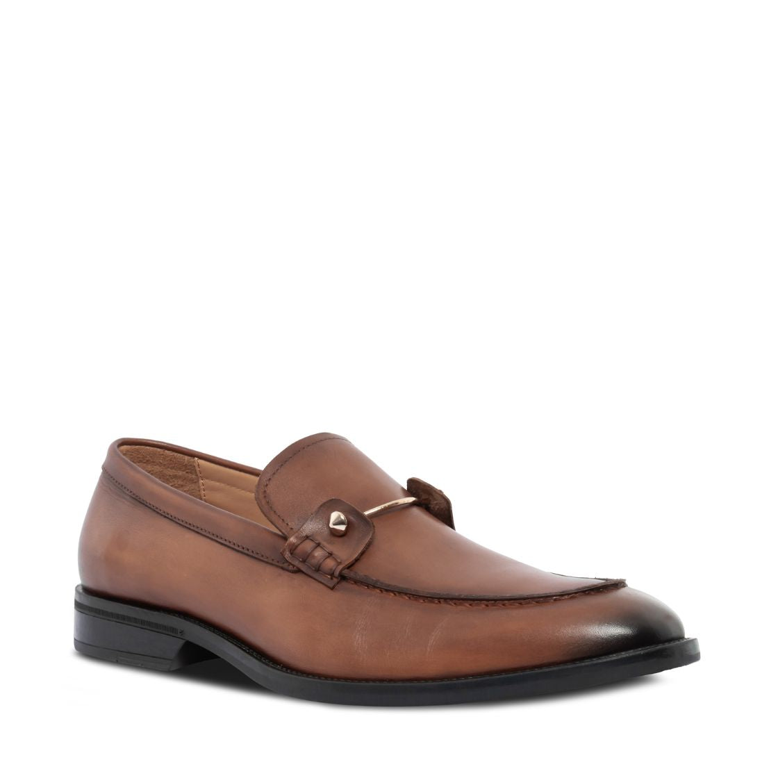 Duncon Tan Leather Zapatos de Vestir de Piel Cafes