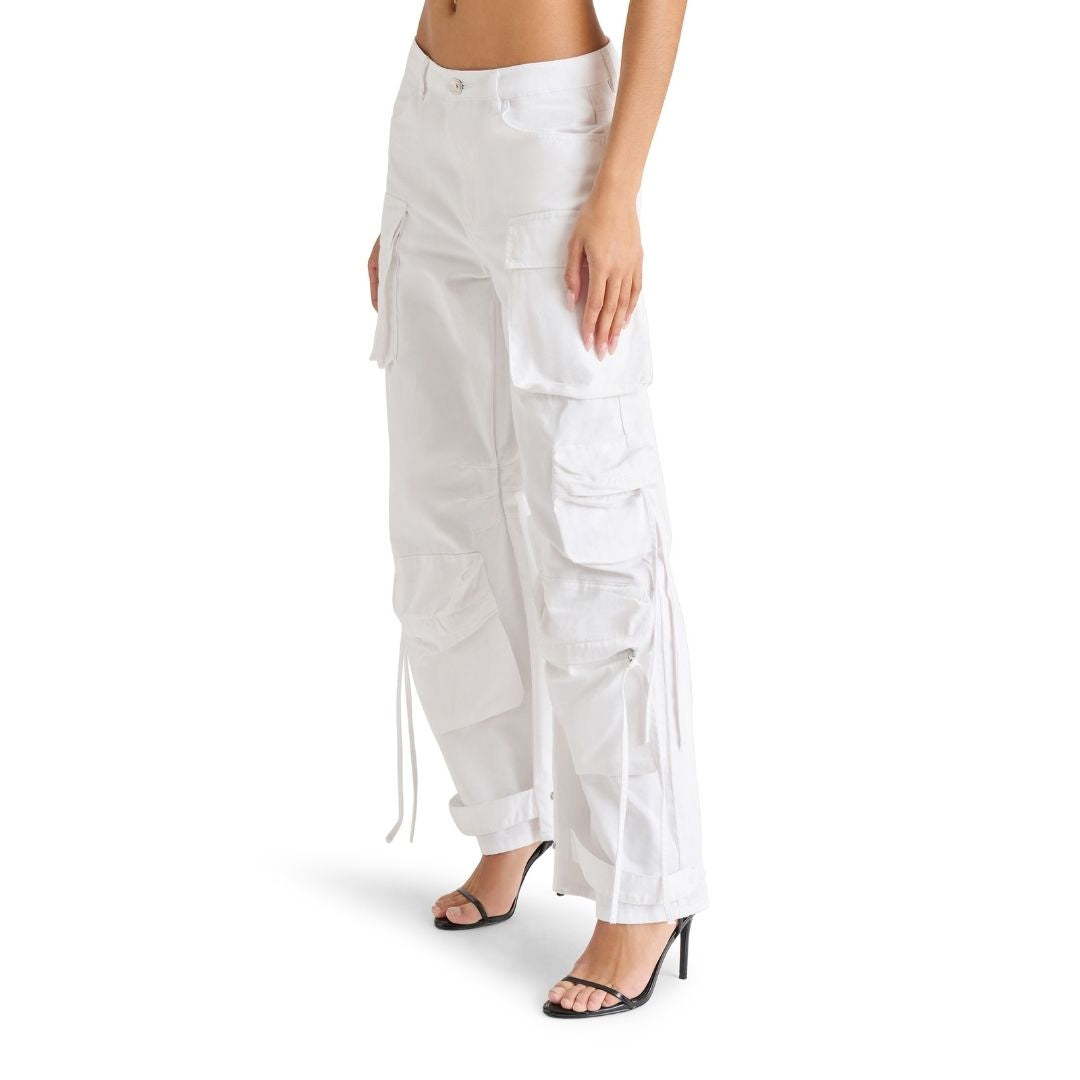 Duo Cargo Pant White Pantalon Blanco