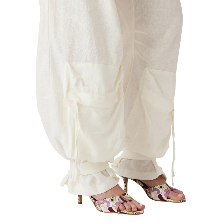 Duo Pant Antique Pantalón Blanco Para Mujer