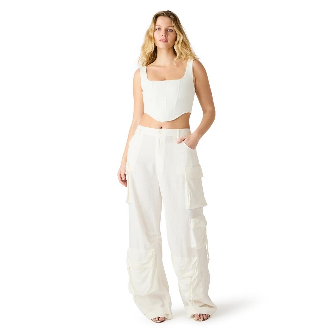 Duo Pant Antique Pantalón Cargo  Blanco