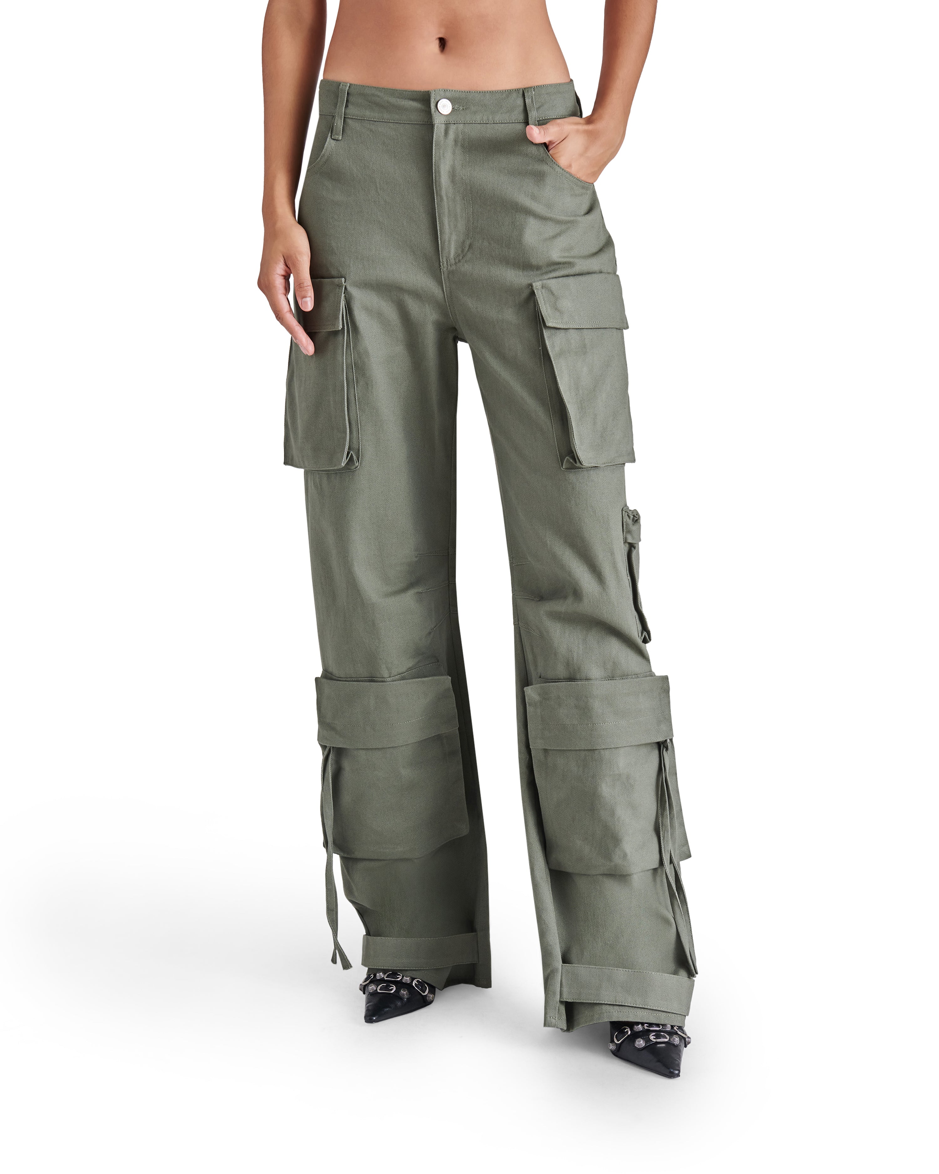 Duopant Olive Pantalon Verde Olivo