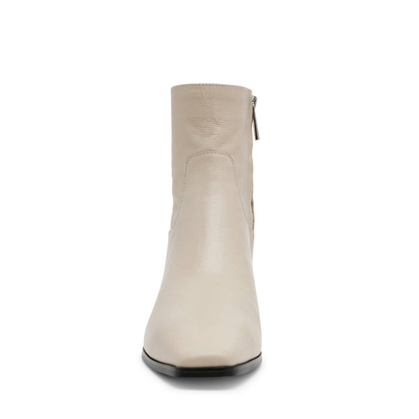 Dusty Bone Leather Botines de Piel para Mujer
