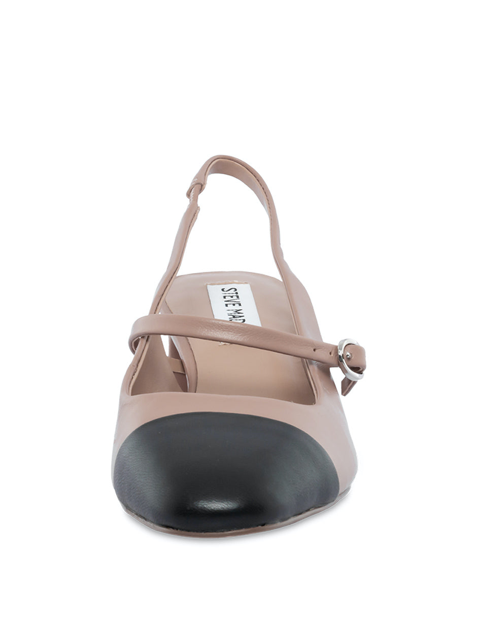 Edythe Tan Black Flats para Mujer