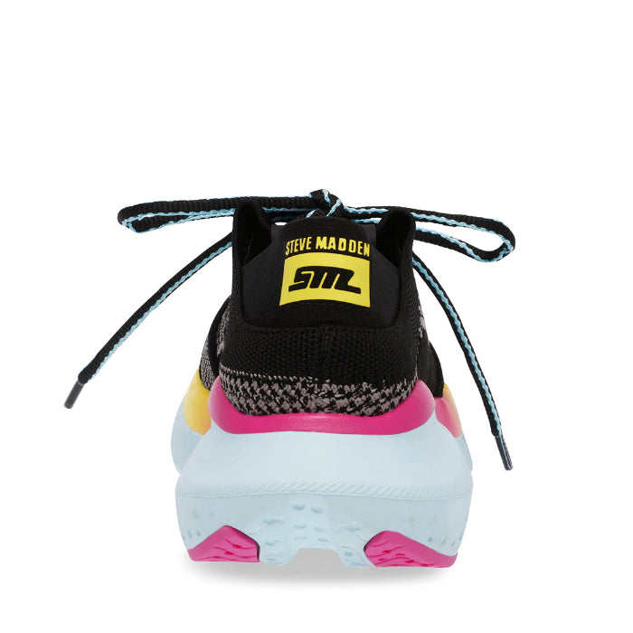 Elevate 3 Black Multi Tenis Negros Multicolor para Mujer