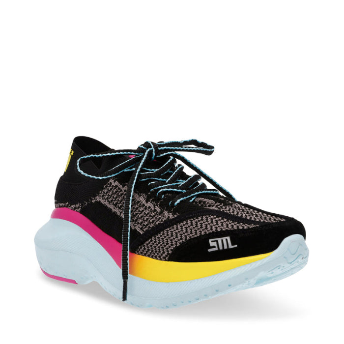 Elevate 3 Black Multi Tenis Negros Multicolor 