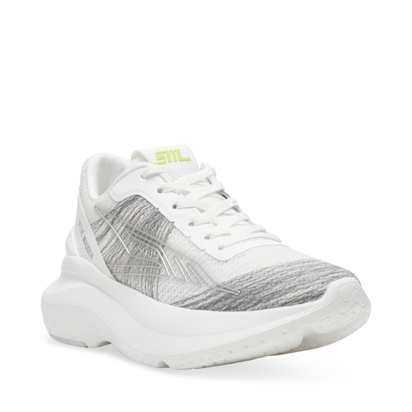 Elevate 5 White Silver Tenis Blanco con Plata