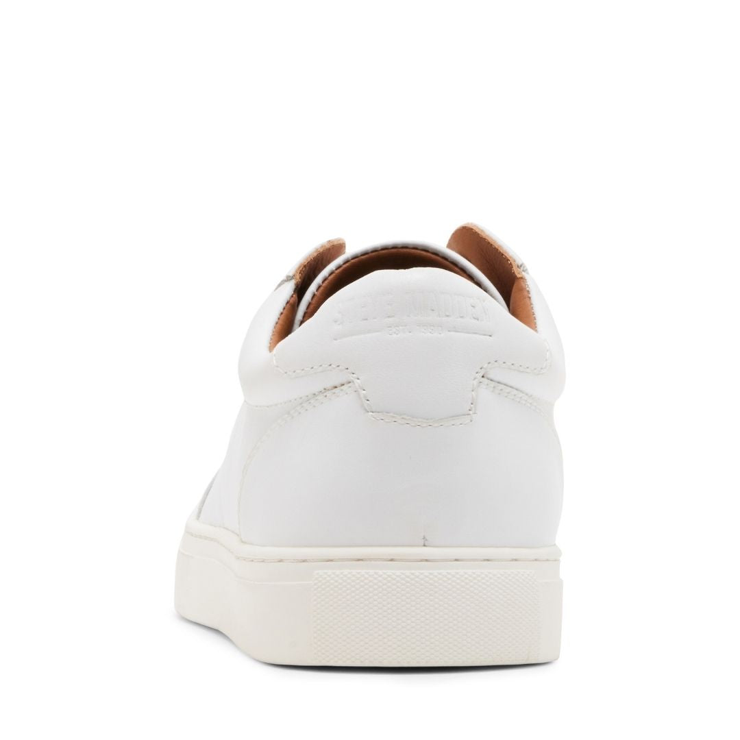 Elevation White Leather Tenis Blancos de Piel para Hombre