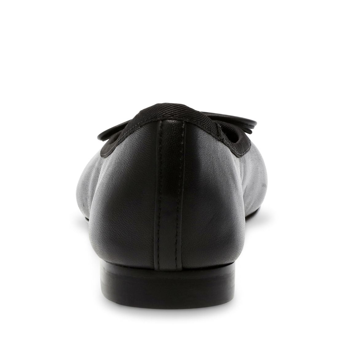 Ellison Black Leather Flats Negros para Mujer