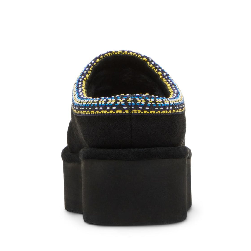 Elyse W Black Fabric Botines Negros para Mujer