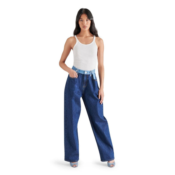 Emeric Pant Denim Multi Pantalon de Mezclilla Azul para Mujer