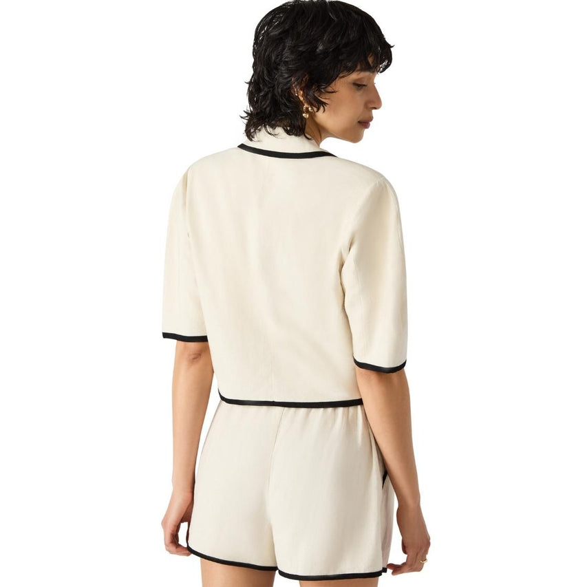 Fable Blazer Natural Saco Beige Para Mujer