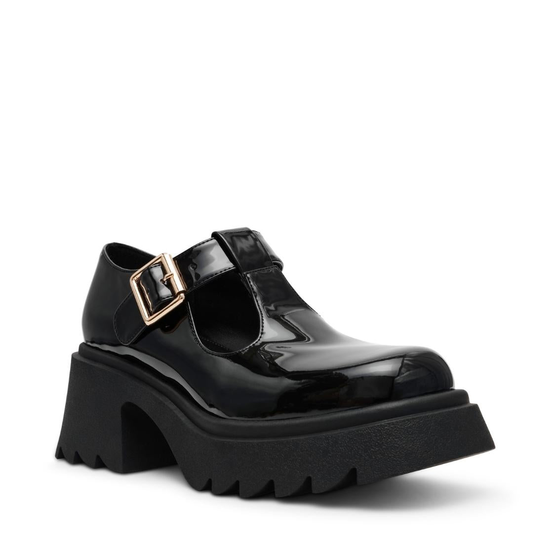 Feel Good Black Patent Mocasines Negros