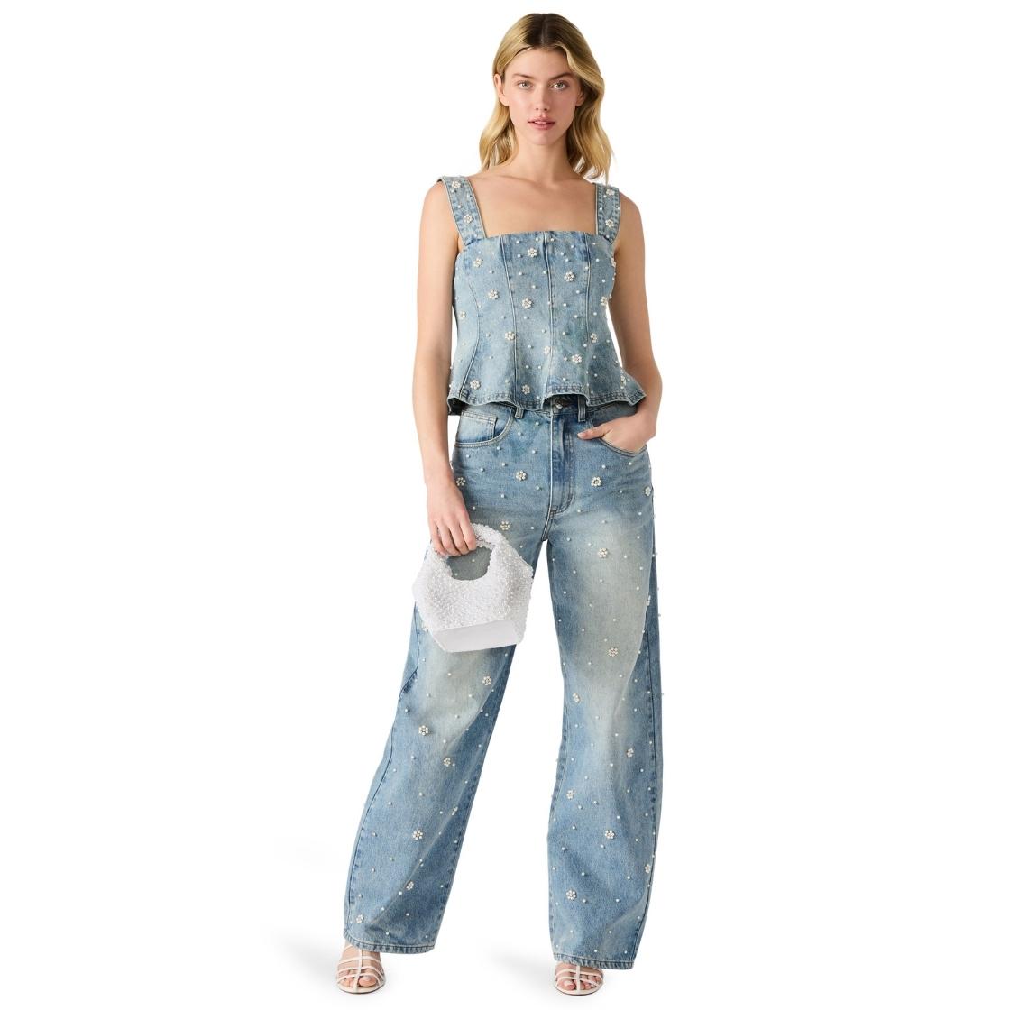 Fiorella Top Coastal Blue Blusa Para Mujer