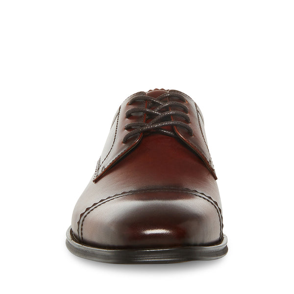 Franck Walnut Leather Zapatos de Vestir para Hombre