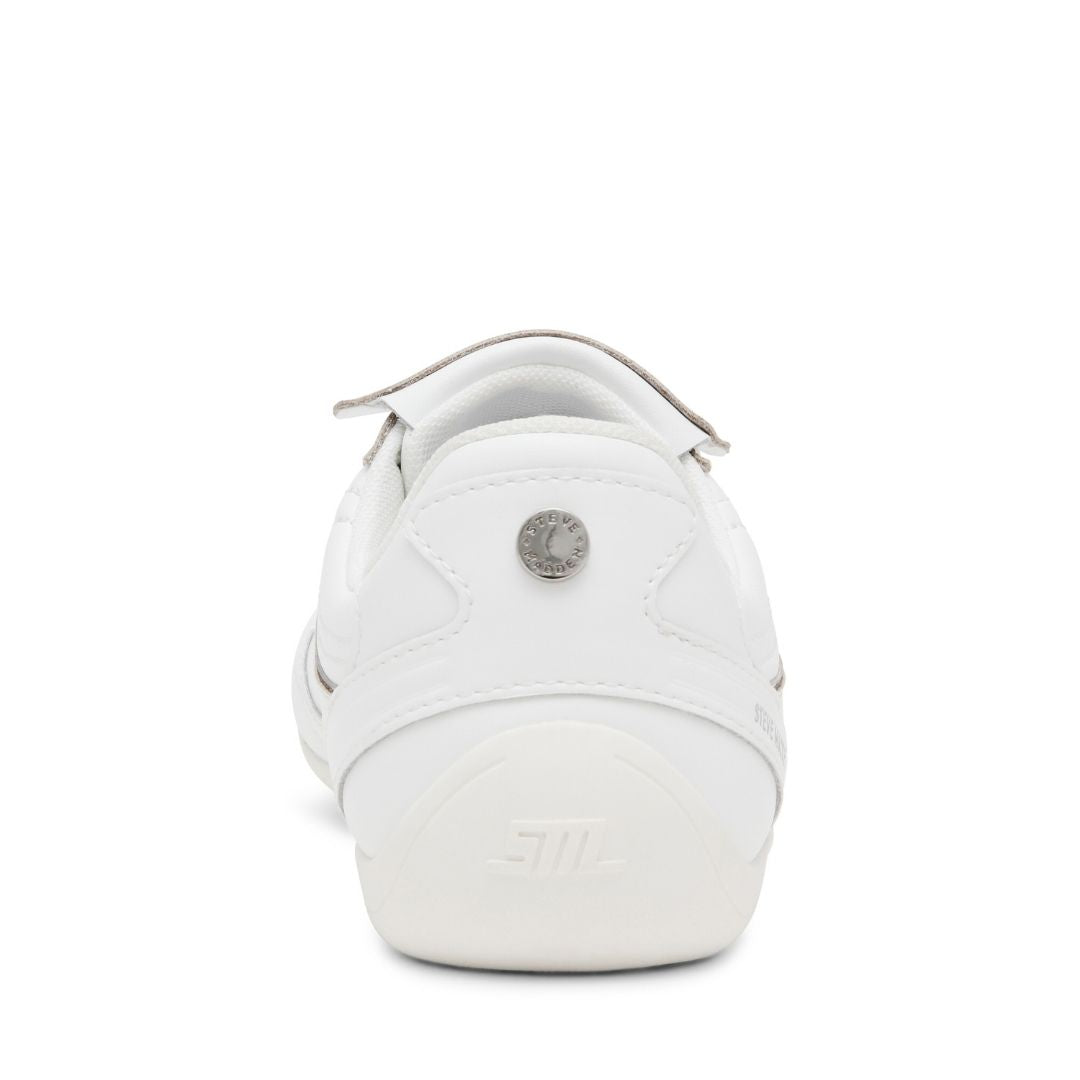 Freekick White Silver Tenis Blanco con Plateado para Mujer