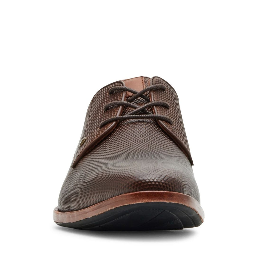 Gabai Brown Leather Zapatos de Piel para Hombre