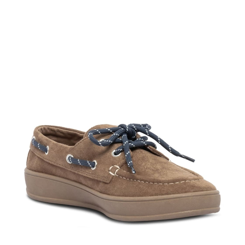 Galley M Latte Fabric Mocasines Cafés