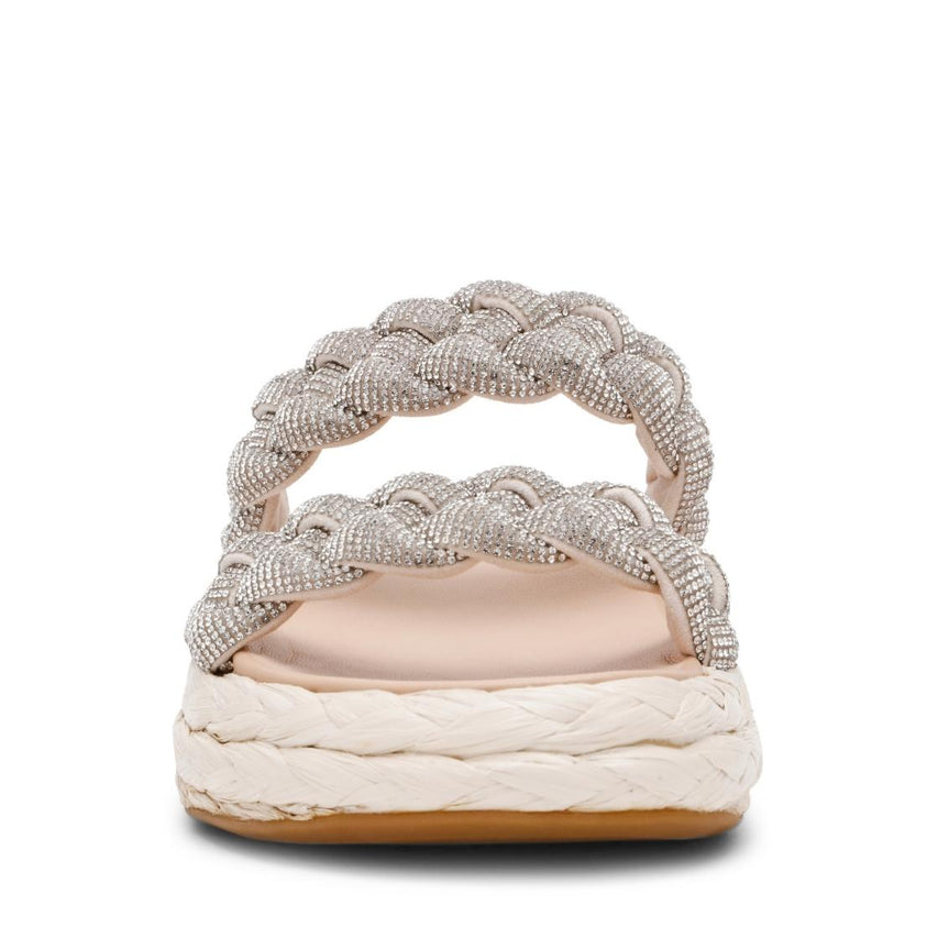 Gallie Silver Sandalias Chunky Para Mujer