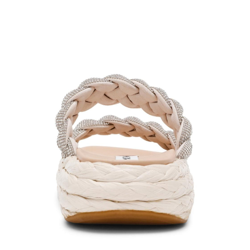 Gallie Silver Sandalias Chunky Plateadas Para Mujer
