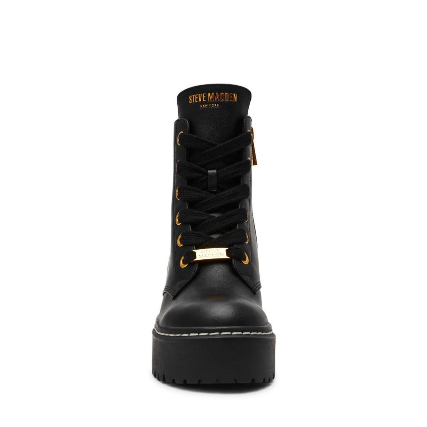 Gatekeeper Black Action Leather Botines de Piel para Mujer