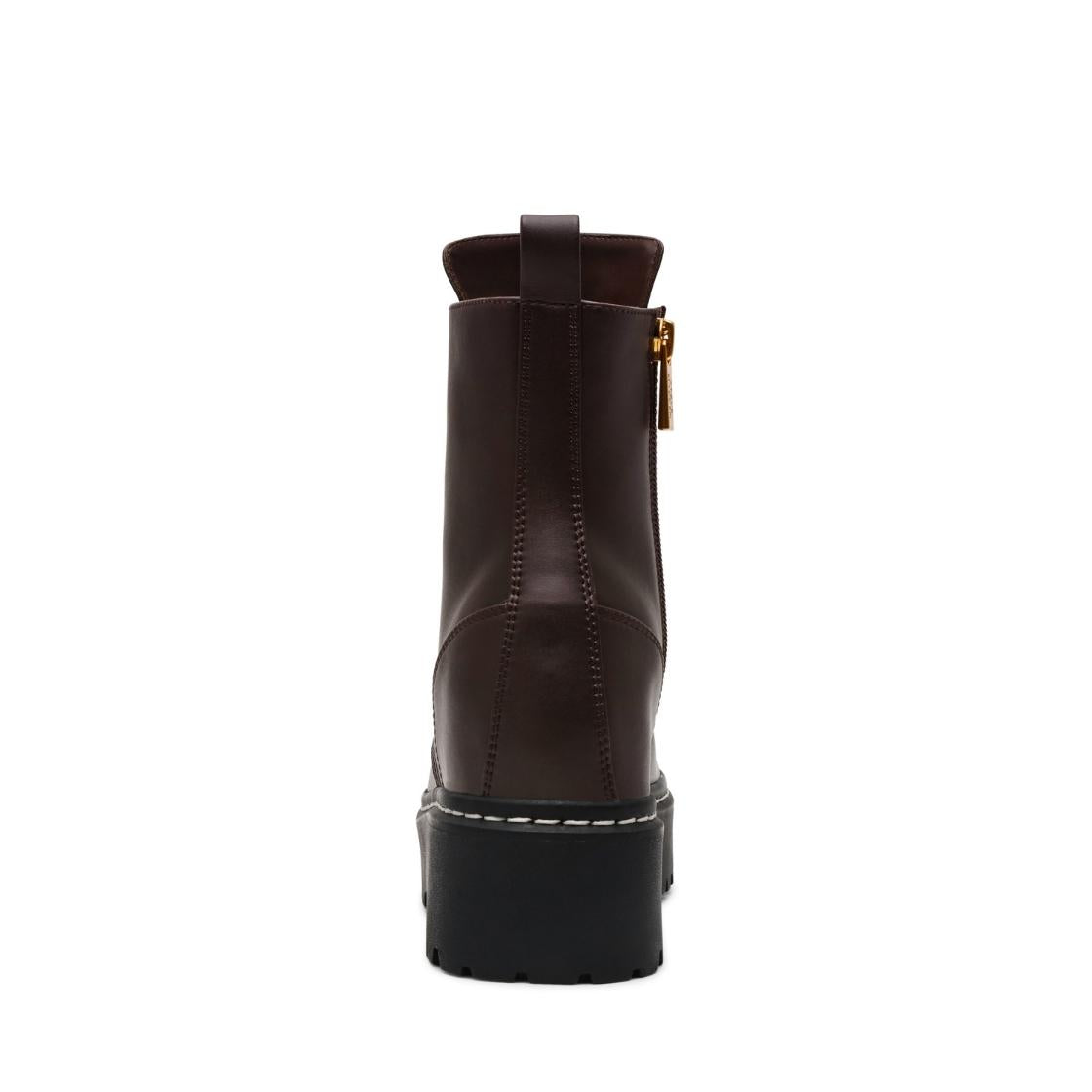 Gatekeeper Brown Action Leather Botines de Piel Cafés para Mujer