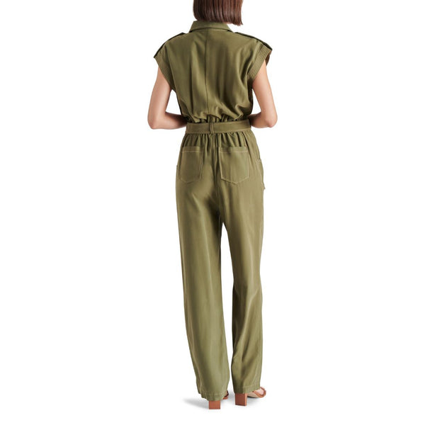 Gene Jumpsuit Olive Night Jumpsuit Verde Olivo para Mujer