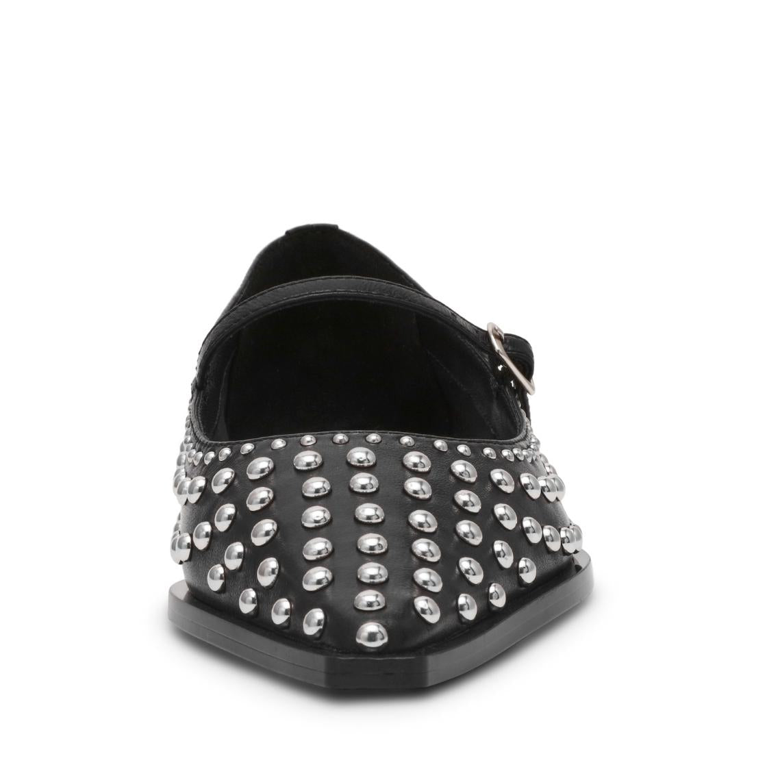Gennie Black Flats Stiletto Para Mujer