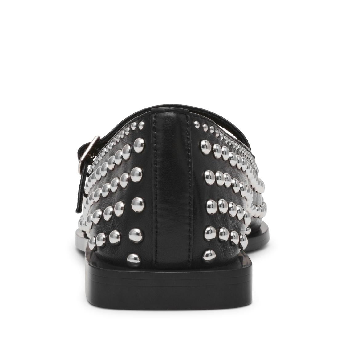 Gennie Black Flats Stiletto Negros Para Mujer