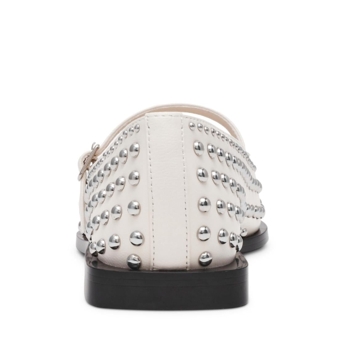 Gennie Ivory Flats Blancos Stiletto Para Mujer