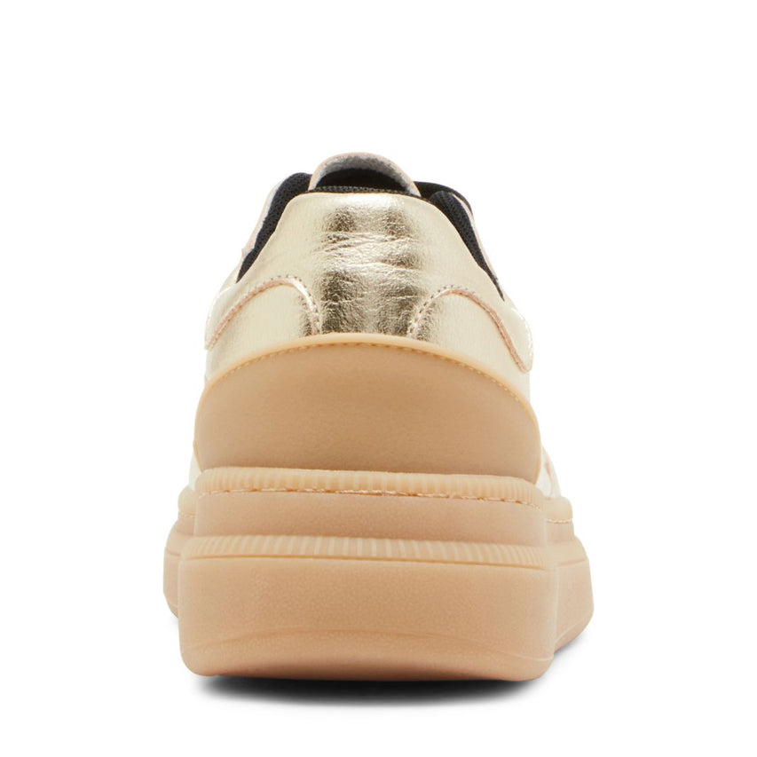 Goal Gold Black Tenis Dorados con Negro para Mujer