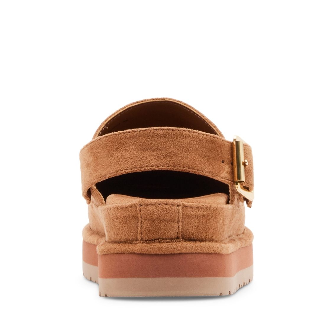 Grahamm Tan Fabric Flats Cafés para Mujer