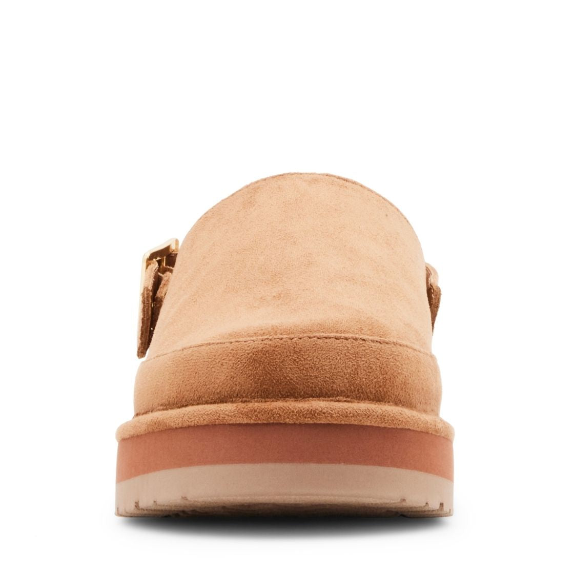 Grahamm Tan Fabric Flats para Mujer