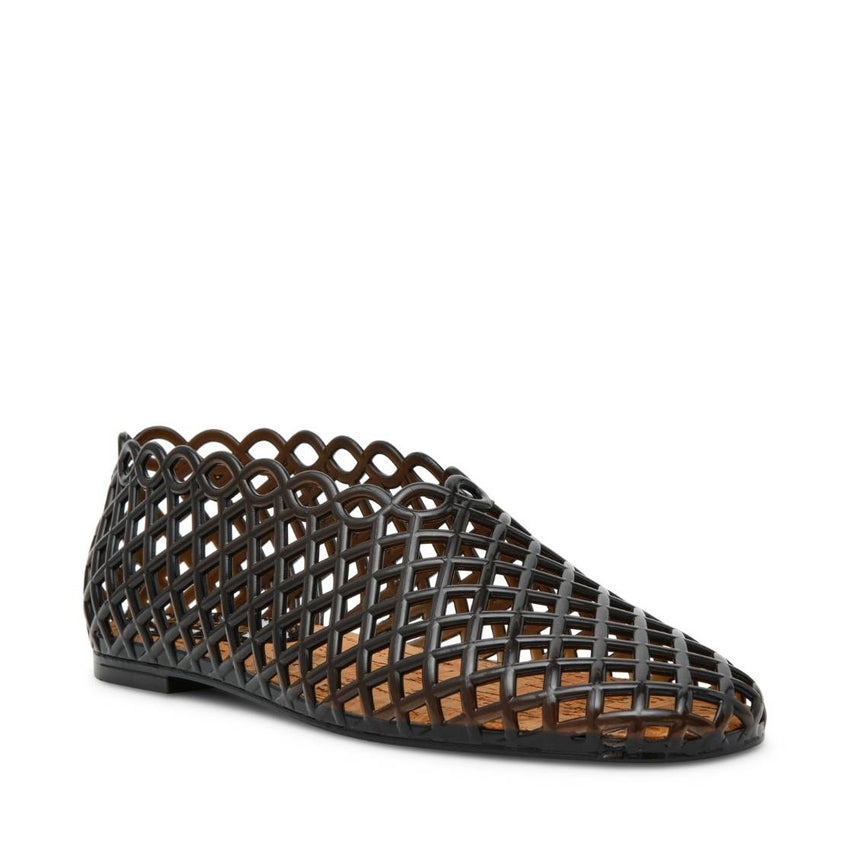 Grove Black Flats de Plástico Negros