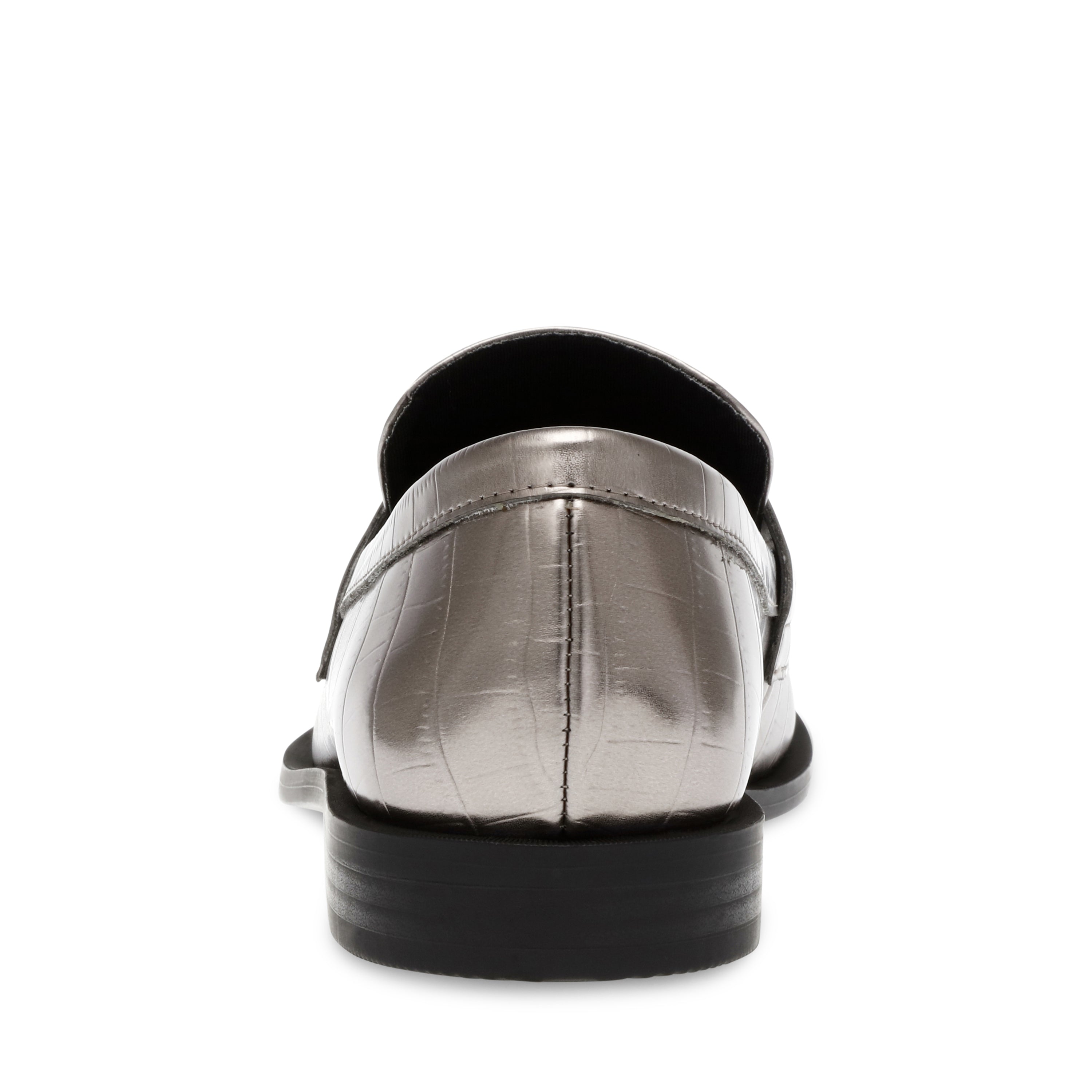 Harlem Pewter Mocasines Plateados para Mujer