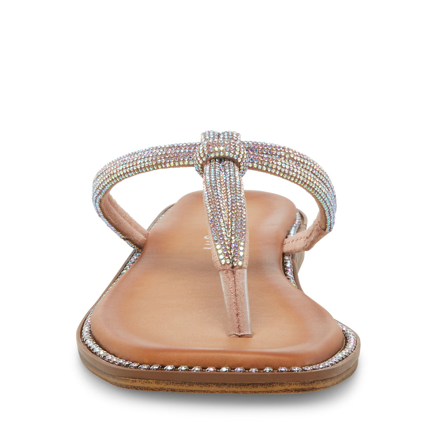Hollis Silver Multi Sandalias de Piso para Mujer